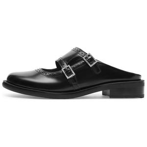 Женские сандалии с закрытым носком, устойчивые к истиранию Staccato, Vintage Coffee