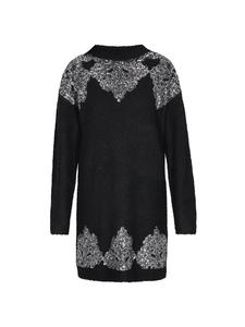 Usha BLACK LABEL Женское платье черного цвета