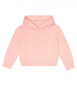 Худи с логотипом из хлопка Woolrich, розовый