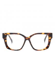 Max Mara Eyewear очки в квадратной оправе, коричневый