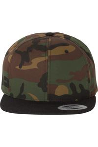 Кепка с плоским козырьком YP Classics Snapback, хаки/черный