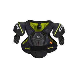 CCM Комплект защиты Tacks XF Pro для хоккея: нагрудник, налокотники, наколенники и перчатки, детский, размер S (рост 102-109 см)