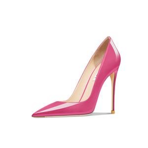 Suyymakk Женские туфли на высоком каблуке, розово-красные