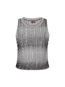 Свитер-жилет myMo ROCKS, цвет black white