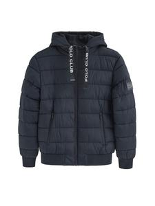 Стеганая куртка темно-синего цвета Polo Club