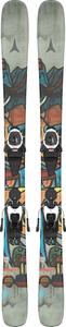 Горные лыжи Atomic Bent Jr Junior Downhill с креплениями L 6 GW, Multicolor
