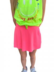 Теннисная юбка для девочек в ярко-розовом цвете Erge