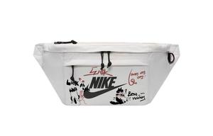 Nike Тканевый поясной рюкзак унисекс светло-серый, Bobbie Cat