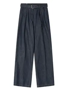 Джинсы с поясом DRIES VAN NOTEN, синий