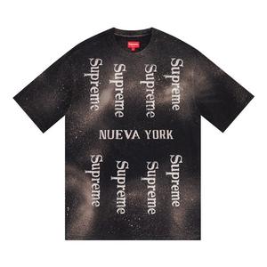 Топ Supreme Nueva York S/S Top, Black