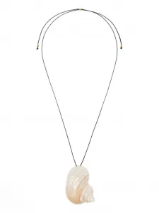 Ожерелье с подвеской-ракушкой Heaven Mayhem, черный