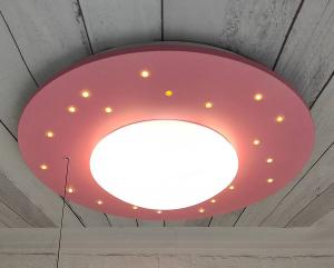 Потолочный светильник Niermann Standby Starlight, пластик - 1-пламенный - розовый