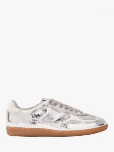 Rife Shimmer Leather Metallic Trainers TB 490 ALOHAS, Silver