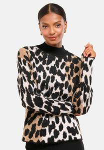 Джемпер Lipsy Jumper, Neutral Leopard/Brown