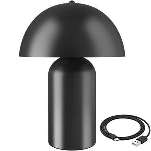 Настольная лампа tectake черный, 25/25/34 см