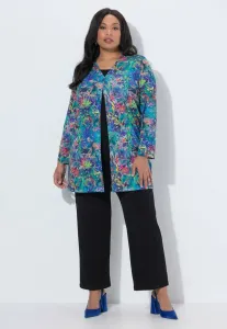 Кардиган alinie vausschnitt с лангармом Ulla Popken, Azure