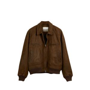 Кожаная куртка Unisex C2H4, коричневый