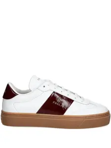 Кожаные кроссовки с вставками Furla, белый