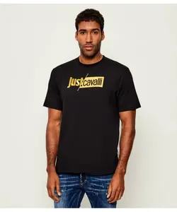 Футболка Regular fit Just Cavalli, черный