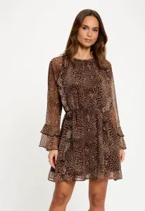 Расклешенное короткое дневное платье Morgan, Multicolore