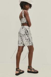 Льняные шорты Answear Lab, белый