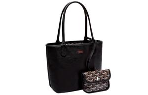 GOYARD Сумка-шоппер Anjou Calfskin мини женская black