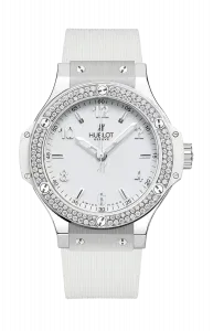 Часы steel white diamonds Hublot