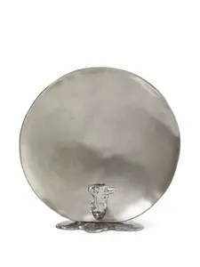 Скульптурный подсвечник Polspotten, серебристый