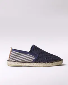 Мужские эспадрильи на плоской подошве из сетчатой ​​ткани на резинках Toni Pons, синий
