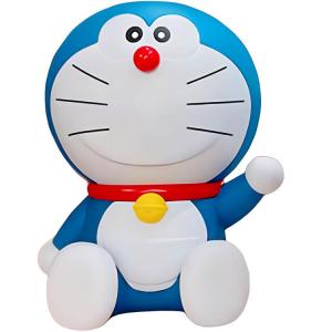 Игрушка копилка Doraemon плюшевая кукла высота 23,5 см/24,5 см Chaodou Bear