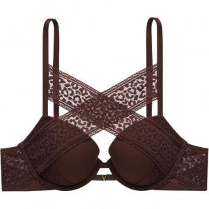 Victoria's Secret Очень сексуальный бюстгальтер Women's Dark Brown