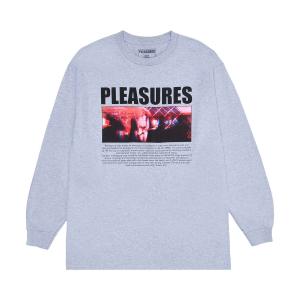 Футболка Pleasures Dream Pop с длинными рукавами, цвет Хезер Грей
