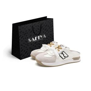 SAFIYA Закрытые тапочки женские бежево-абрикосовые, цвет Beige/Apricot