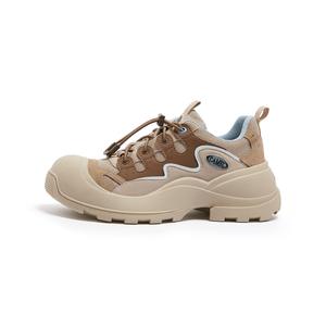 Износостойкие низкие повседневные туфли, увеличивающие рост, для женщин CAMEL, Almond/Brown/Blue