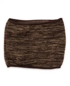 Мужской унисекс-шейный гетр с подогревом, Blaze, один размер Muk Luks, коричневый