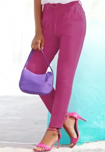 Спортивные брюки schlupf Lascana, Pink