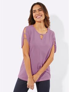 Повседневная рубашка цвета орхидеи Sieh an!