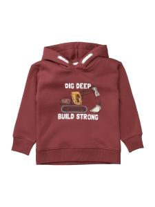 Толстовка STACCATO, ржаво-красный