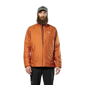 Флис Salewa Puez Catinaccio TirolwoolВ Responsive 2 full zip, оранжевый