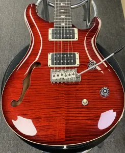 PRS CE 24 полугашеный - 2023 - Огненно-красный градиент