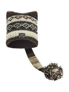 THC Natural Line Шапка '888' в крапчатом бежевом цвете