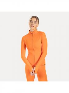 SMILODOX Куртка Кенна оранжевого цвета