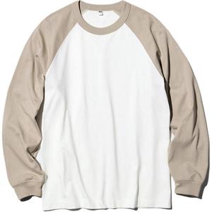 UNIQLO Футболка унисекс бежевая