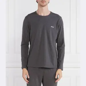 Рубашка Mix&Match Ls с длинными рукавами стандартного кроя Boss, черный