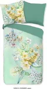 Пододеяльник Доброе утро 155х220 + 1* 80х80 см - нарисованные цветы Muller Textil