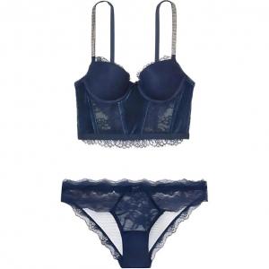 Victoria's Secret Женский комплект белья marine blue