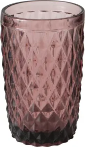 Стакан для питья из розового стекла, AURORA, 300 мл Boltze