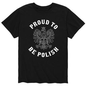 Мужская футболка Proud To Be Polish Licensed Character