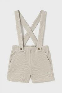 Детские хлопковые шорты Mayoral, бежевый