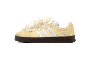 Adidas Neo ВЛ Корт Лайфстайл Эмбер противоскользящие износостойкие лоу-топ скейтборд обувь унисекс белый желтый, цвет White Yellow